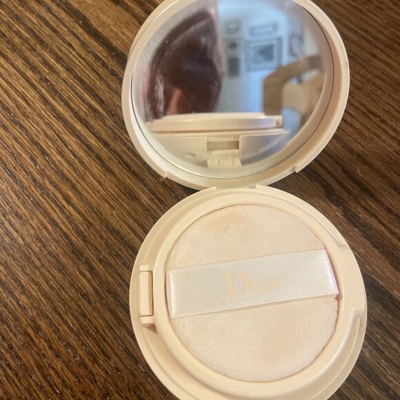 Christian Dior skin Forever Cushion Foundation Empty Case Compact Puff - Picture 3 of 6